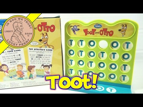 Toot and Otto Word Game #7770, 2004 Think Fun Toys 