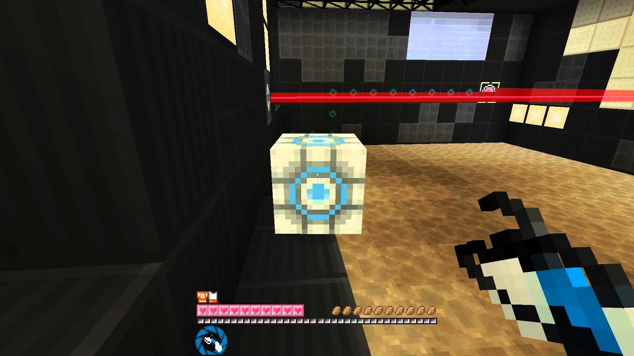 Portal 2 Recreation Minecraft Map