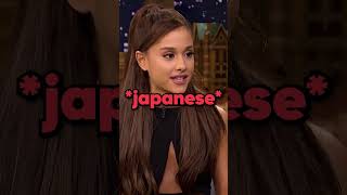 Download lagu Ariana Grande & Jimmy Fallon Speak Japanese 😭 mp3