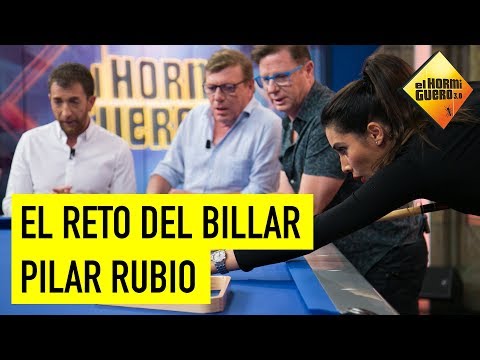 El reto del Billar - Pilar Rubio [El Hormiguero]