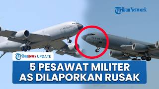 Terkena Serangan Iran, 5 Pesawat Pengisian Bahan Bakar AS di Pangkalan Arab Saudi Dilaporkan Rusak