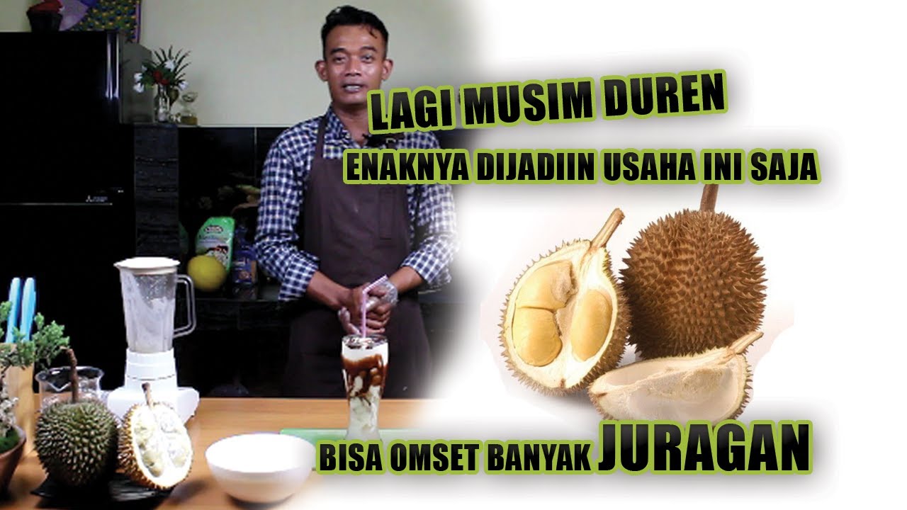 Cara Mudah Membuat JUS DURIAN yang Bikin Ketagihan ala PENJUAL BERPENGALAMAN | Enak Dan Laris Manis