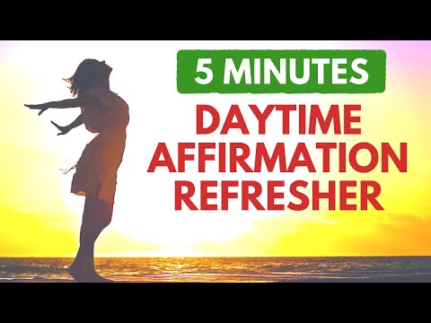 5 Minute Midday Afternoon Meditation | Quick Daytime Affirmation Refresher
