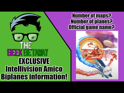 EXCLUSIVE Intellivision Amico Biplanes information!
