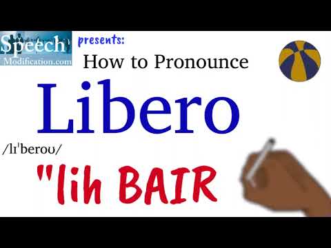 How to Pronounce Libero (Volleyball)