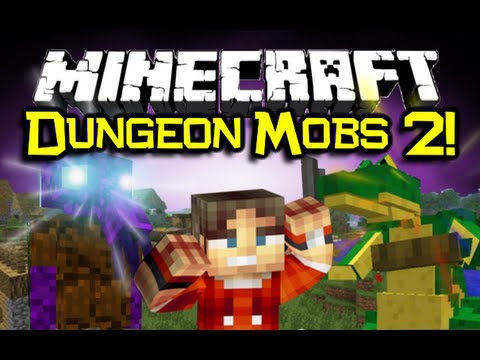 Minecraft DUNGEON MOBS 2 MOD Spotlight! - EPIC D&D Based Mobs! (Minecraft Mod Showcase)