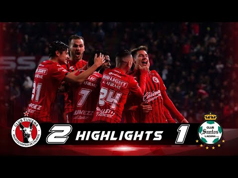 Resumen: Xolos 2 - 1 Santos | Jornada 1 - Clausura 2020 | Liga BBVA MX