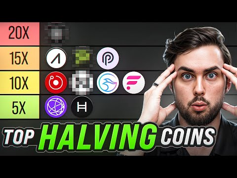TOP 5 Altcoins that will EXPLODE on the 2024 Bitcoin HALVING!