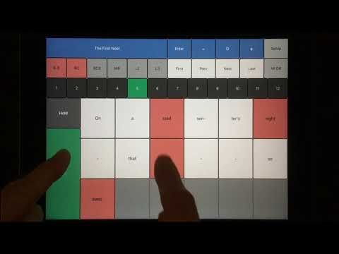 "The First Noel" - (Played with 2 fingers on an iPad) - CarolPlayMidi
