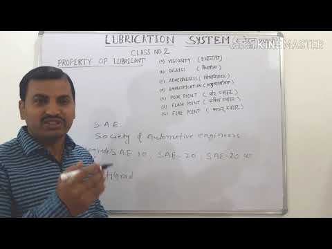 Property of Lubricant/ Viscosity/ Oiliness/ Adhesiveness/ Emulsification/ Pour Point Etc