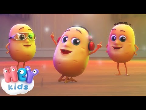 Numaratoarea (Cartofii) 🥔 Invatam sa numaram de la 1 la 10 | HeyKids