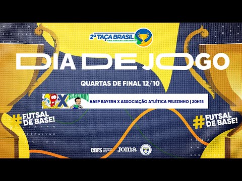 Taça Brasil Sub10 Masc. Divisão Especial | AAEP Bayern x Pelezinho | Quartas de Final | Ao Vivo