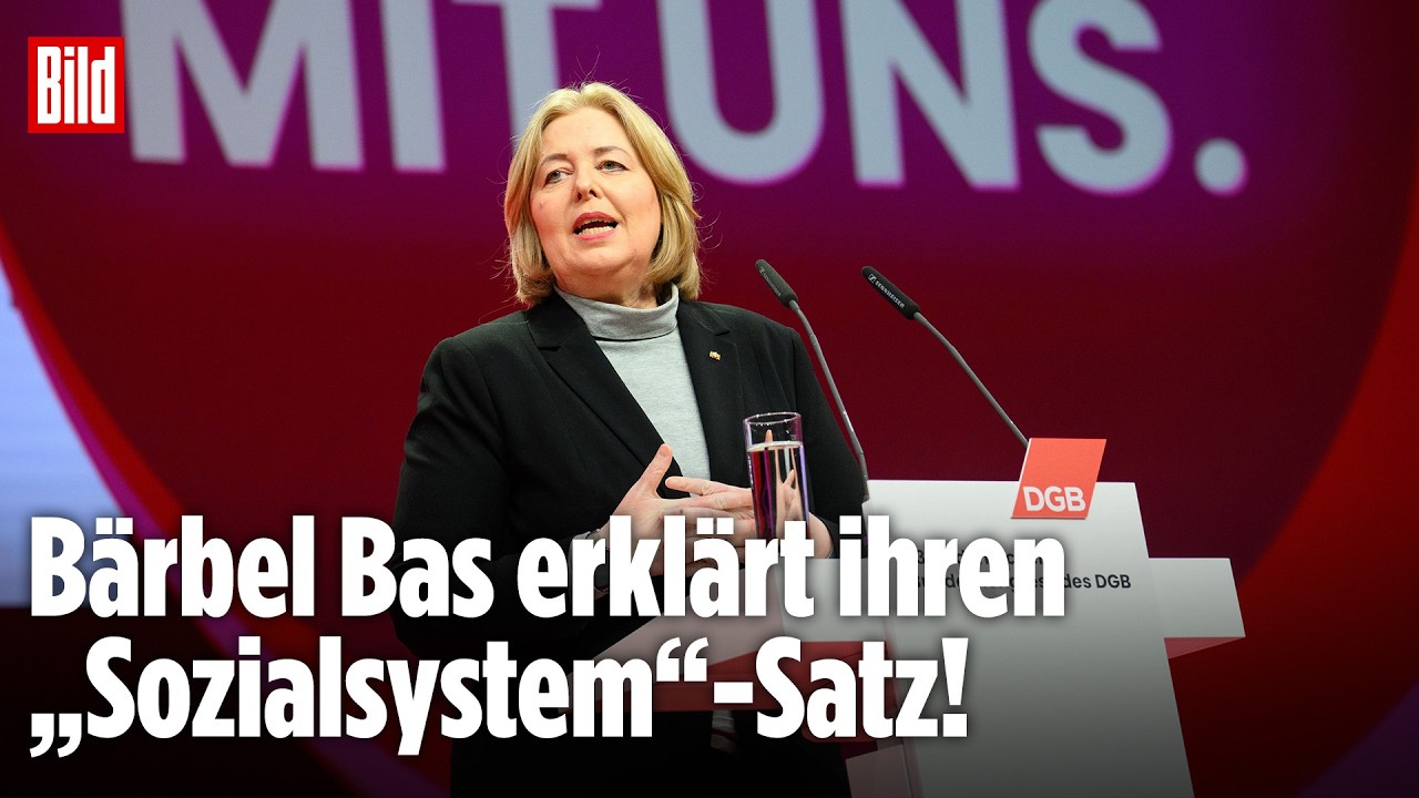 DGB-Bundeskongress: Bärbel Bas beim Gewerkschafter-Heimspiel | BILD LIVE