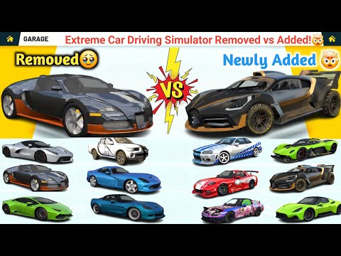 All Old Removed Cars vs New Cars! 🤯 | Extreme Car Driving Simulator!🔥