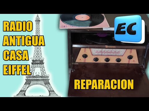 📻📻 Reparo una antigua radio de la  historica casa EIFFEL de la ciudad de Cordoba