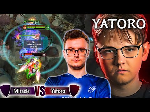 YATORO tests his new Marci against Miracle's BEST carry hero 😮