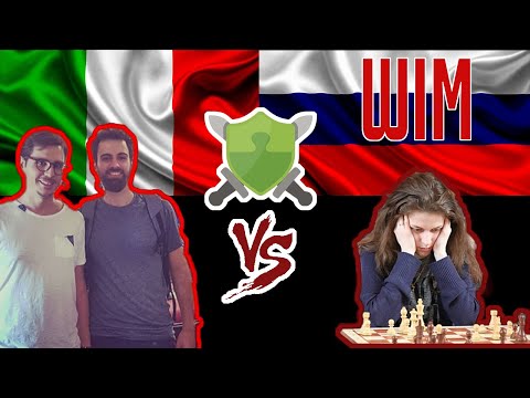 Scacchi online su Chess.com - Follemente Scacchisti vs WIM Russa (Anastasia Travkina)