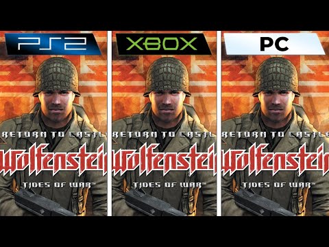Return to Castle Wolfenstein (2001) PS2 vs XBOX vs PC (Graphics Comparison)