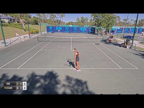 MADISON SIEG V ALLURA ZAMARRIPA - W25 NAPLES (2°set)