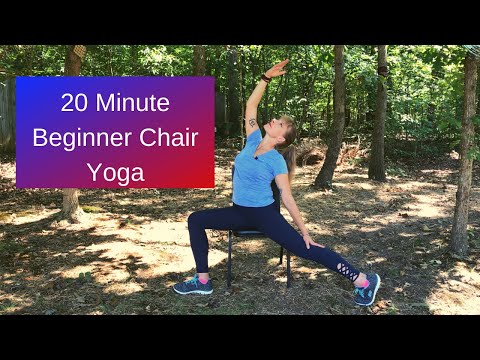 20 Minute Gentle Chair Yoga for Beginners and Seniors|| Feel Good Yoga Flow