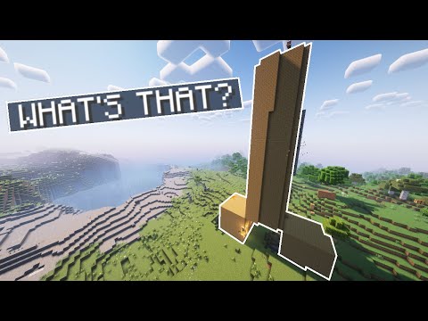 Einen zufälligen Minecraft-Server trollen, indem man darauf baut