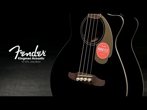 Fender Kingman Bass 2019 - Black image 8