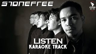 Stonefree | Listen (Karaoke + Instrumental)