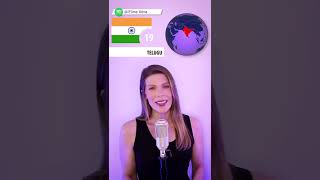 Download lagu 1 GIRL 35 LANGUAGES - Surface Pressure (Part II) - Encanto #SHORTS mp3