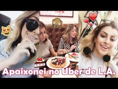 Nah tomando café da manha com a Anitta em L.A.