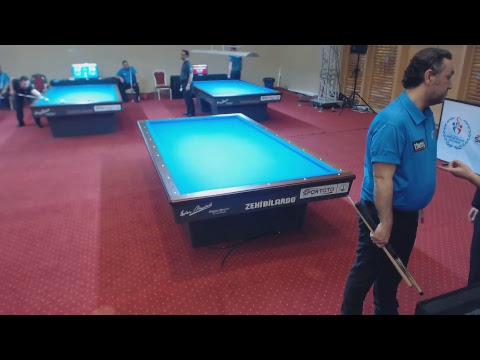 İSMAİL YAŞİN & SAVAŞ BULUT Bilardo Maçı - 2018 - TÜRKİYE 1.LİGİ-1. Tur