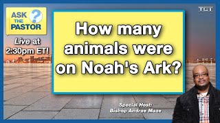 How many animals were on Noah&#39;s Ark? - Live IN STUDIO Ask the Pastor!
