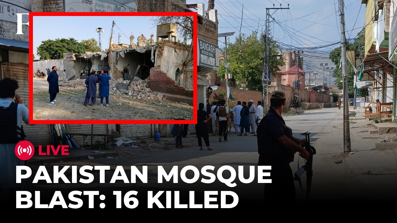 BREAKING LIVE: Pakistan Mosque Blast Kills 16, Including 5 Police Officers | Khyber Pakhtunkhwa