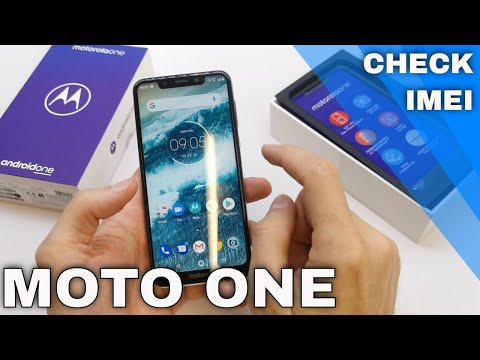 How to Check IMEI Number on MOTOROLA Moto ONE - IMEI and Serial Number Info