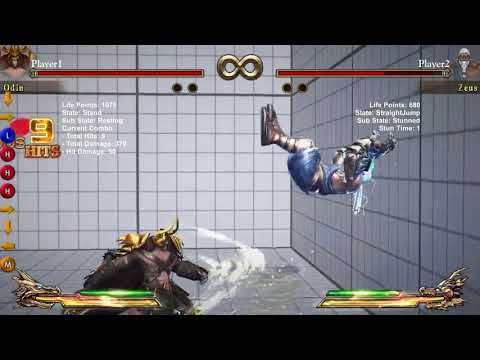 Fight of Gods - Odin Combo 800dmg