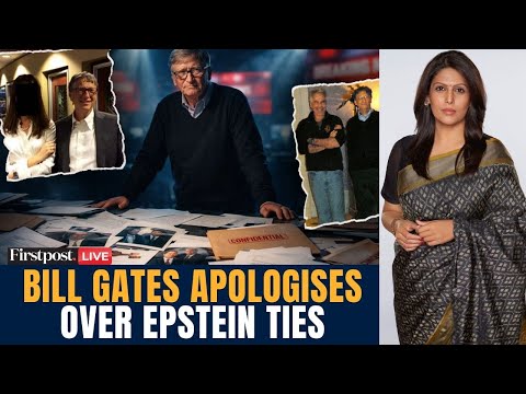 Epstein Files LIVE: Bill Gates Aologises Over Connection with Epstein Files | Jeffrey Epstein