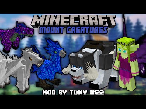 THE KRUZZ - Minecraft Creatures Mod || Mount Creatures Addon Mcpe 1.18/1.19 || Rideable Mobs