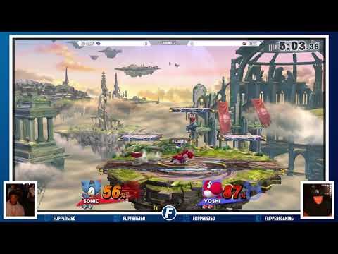 Flippers Weekly 7/8/17 - Winners Round 2 - DJBoss (Sonic) vs. Flash (Yoshi)