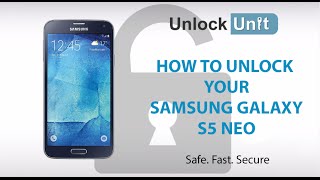 HOW TO UNLOCK Samsung Galaxy S5 Neo