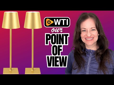 2 Pack Cordless Table Lamps - WTI product video review