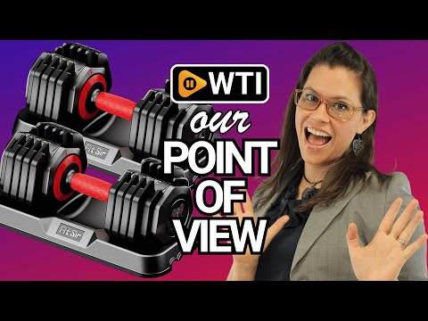 25/55LB Adjustable Dumbbell Set - WTI product video review