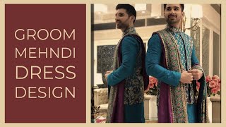 Groom Mehndi Dress Design 2021[update New Latest Images] stylish Beautiful  Collection