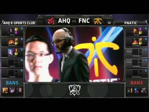 AHQ vs FNC   World Championship 2015 Group B   ahq  e Sports Club vs Fnatic