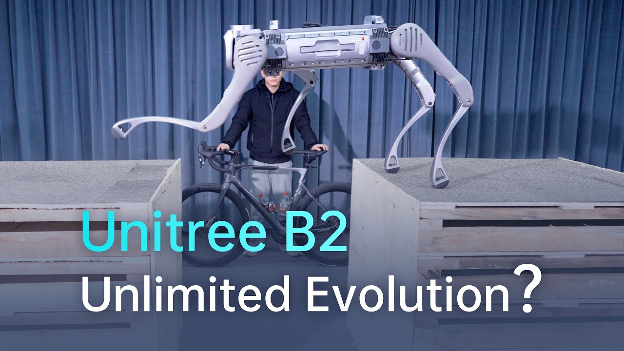Unitree B2 has evolved once again, is there an end?