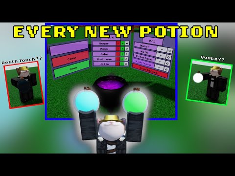 EVERY NEW ALCHEMIST MASTERY POTION IN THE UPDATE!!! | Ability Wars