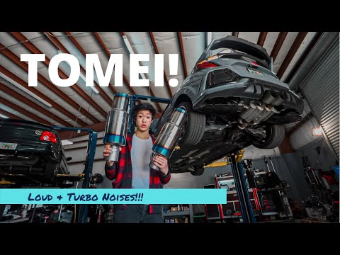 FK8 Type R gets a TOMEI TYPE D *Catless Exhaust Setup*