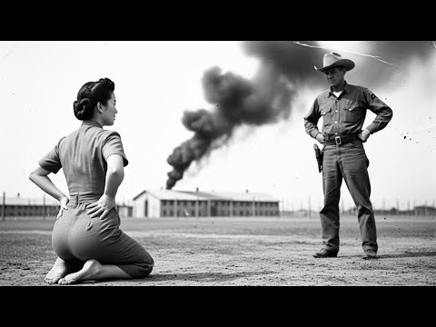 "I'll Be Your Servant," Said Surrendered Japanese POW Woman to U.S. Cowboy