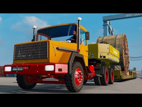 ETS2 1.31 open beta Magirus Deutz Messina - Roma