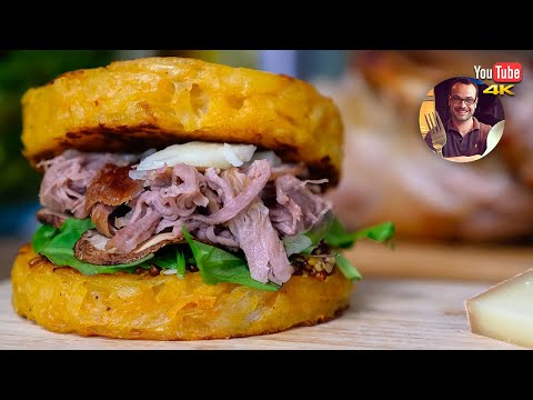 Ch'ti-Style Lamb Burger with Potato Rosti