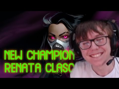 TheBausFFS Reacts to New Champion **RENATA CLASC** ABILITIES (+chat reaction)