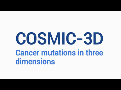 Sanger Institute - Sanger Institute - COSMIC-3D: Cancer-causing mutations in three dimensions